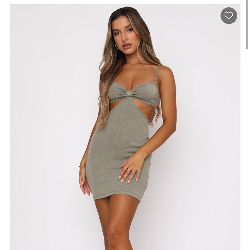 Unreal Mini Dress Sage